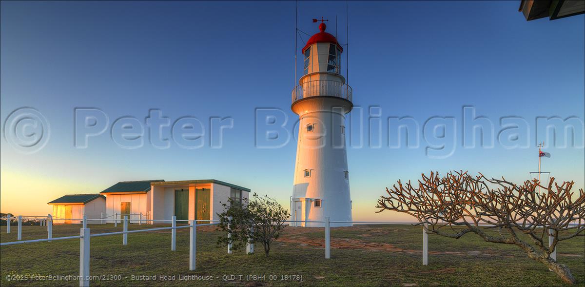 Peter Bellingham Photography Bustard Head Lighthouse - QLD T (PBH4 00 18478)